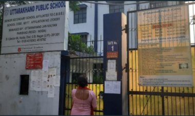 नोएडा अथॉरिटी ने उत्तराखंड पब्लिक स्कूल को सील करने नोटिस किया चस्पा 