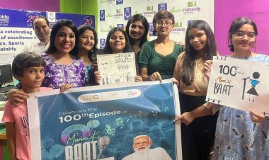 सलाम नमस्ते में मन की बात की 100 एपिसोड का मना जश्न