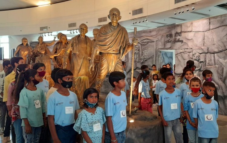 चैलेंजर्स के बच्चों ने देखा राष्ट्रपति का घर