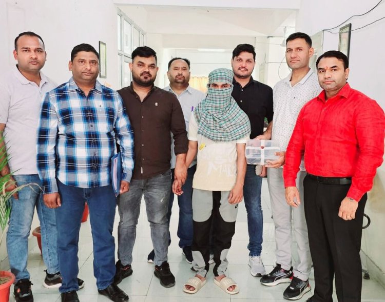 इरफान छेनू गिरोह का खूंखार शार्पशूटर पुलिस द्वारा गिरफ्तार