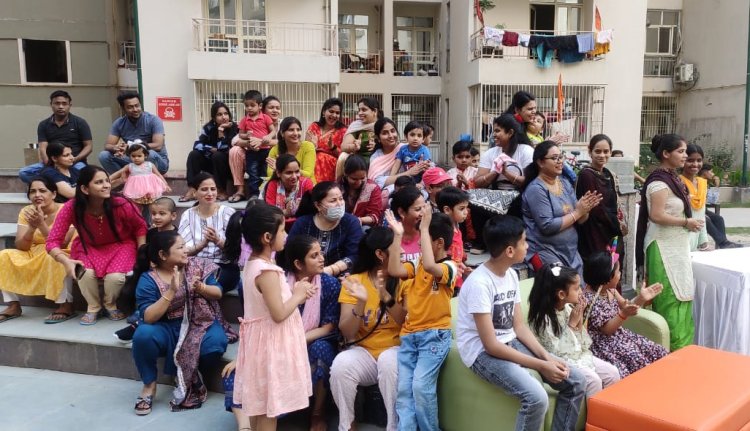 यूरो किड्स ,इकोविलेज 1 में किड्स टैलेंट हंट का सफल आयोजन