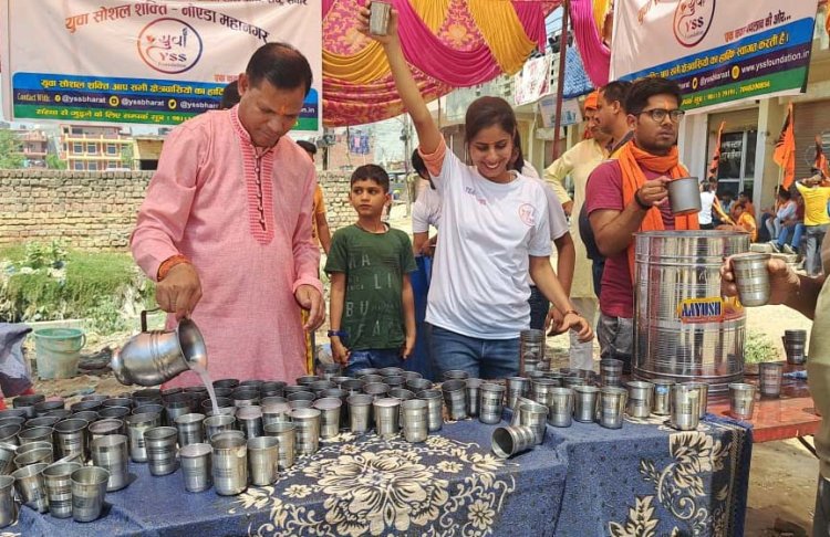 हनुमान जन्मोत्सव की शोभा यात्रा में पर्यावरण संरक्षण 