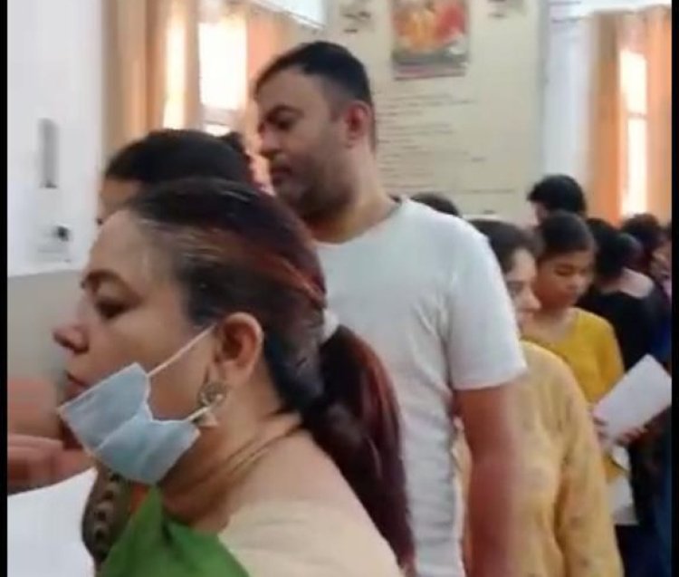 निशुल्क स्वास्थ्य जांच शिविर में 375 लोगों ने उठाया स्वास्थ्य लाभ