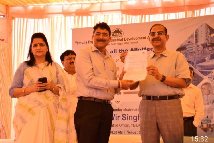 350 एकड़ में स्थापित की जा रही मेडिकल डिवाइसेज पार्क योजना के प्रथम चरण में हुआ 59 भूखंडों का आवंटन