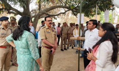 स्ट्रांग रूम का डीएम और एसपी ने किया स्थलीय निरीक्षण