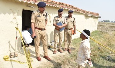 सो रहे अधेड़ कि गला रेतकर हत्या, पुलिस जांच में जुटी