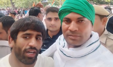 भाकियू क्रांति ने दिया  जंतर मंतर पर पहलवानों के धरने को समर्थन