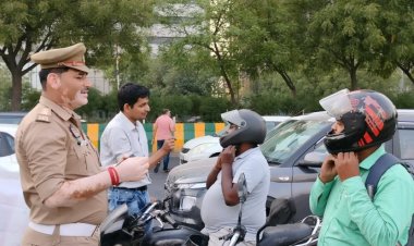 ब्लैक स्पॉट में होने वाली दुर्घटनाओं को कम करने हेतु जागरूकता अभियान चलाया गया