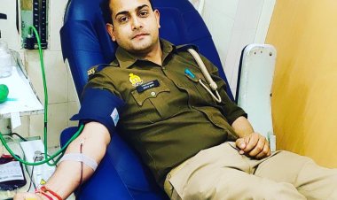 लोकेन्द्र शर्मा ने अब तक कराए 50 से अधिक रक्तदान