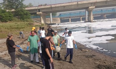 यमुना मिशन के माध्यम से यमुना नदी को स्वच्छ रखने के लिए वाईएसएस फाउंडेशन का प्रयास