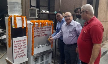 गर्मी से राहतः पोस्टमॉर्टम हाउस में लोगों को पीने के लिए मिलेगा ठंडा जल