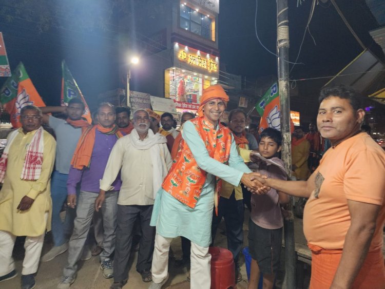 जनमत का सम्मान और नगर पंचायत का विकास है मुद्दा - लालजी गुप्ता 