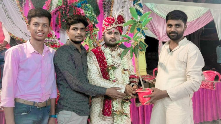 वरमाला के बाद दूल्हे ने पेश किया मिसाल 