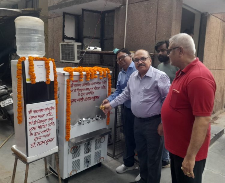 गर्मी से राहतः पोस्टमॉर्टम हाउस में लोगों को पीने के लिए मिलेगा ठंडा जल