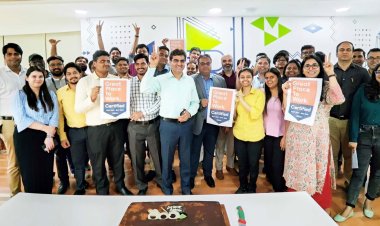  इंटेलीस्मार्ट को एक बार फिर मिला ग्रेट प्लेस टू वर्क सर्टिफिकेट