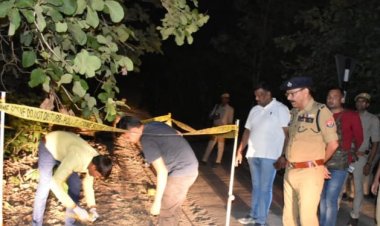 वाहन चेकिंग के दौरान बदमाशों और पुलिस में हुई मुठभेड़