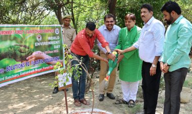 शीविंग्स और गौतम बुद्ध नगर वन विभाग ने विश्व पर्यावरण दिवस मनाया