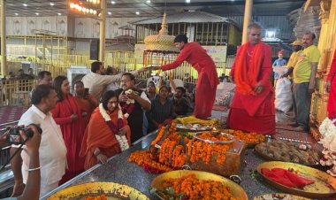 साध्वी ऋतंभरा पहुंची खाटू श्याम के दर्शन करने