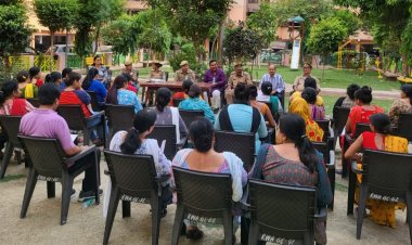 महिलाओं को सिखाये सुरक्षा के गुर