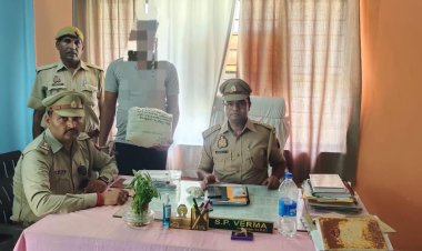 1 किलो गांजा और अवैध तमंचा संग एक गिरफ्तार