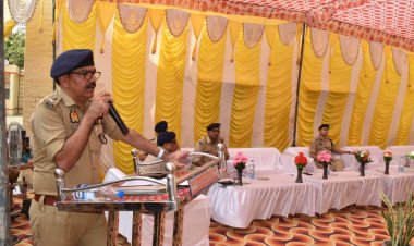 नवनिर्मित प्रभारी निरीक्षक कक्ष का उप महानिरीक्षक ने किया उद्घाटन