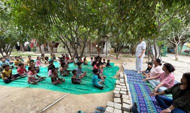 एथोमार्ट चेरिटेबल ट्रस्ट ने मनाया अंतरराष्ट्रीय योग दिवस