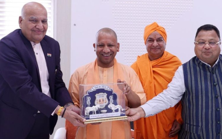 उत्तर प्रदेश में अपराध खत्म करने का श्रेय योगी को - सत्य भूषण जैन