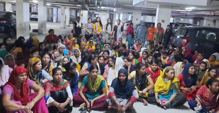 हाउस कीपिंग स्टाफ को पानी बचाने के प्रयासों के लिए रखी कार्यशाला