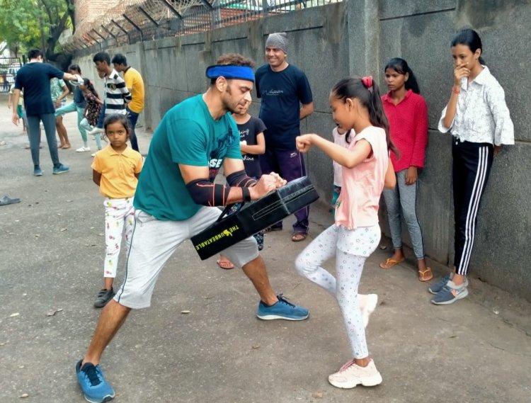 बच्चों के लिए सेल्फ डिफेंस ट्रेनिंग कैंप का हुआ आयोजन