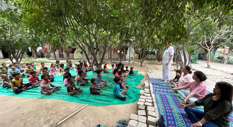 एथोमार्ट चेरिटेबल ट्रस्ट ने मनाया अंतरराष्ट्रीय योग दिवस