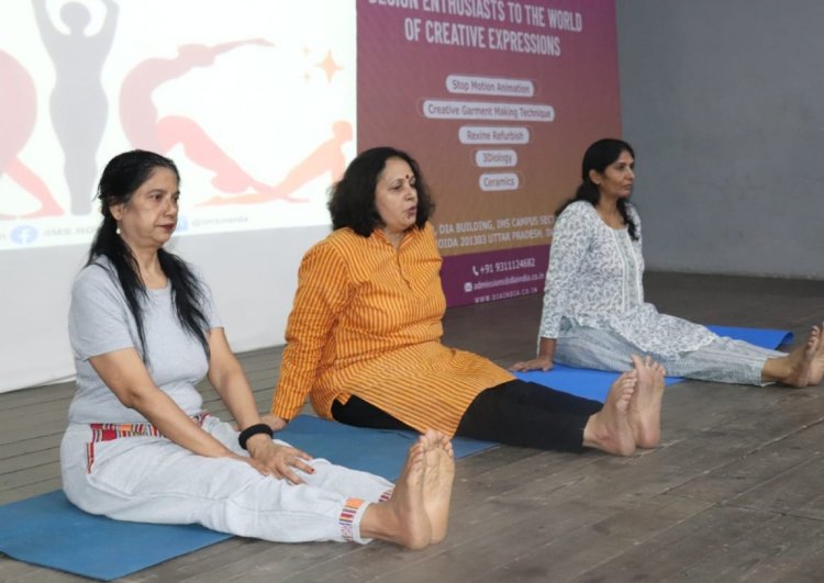 आईएमएस में योग प्रशिक्षण का हुआ आयोजन