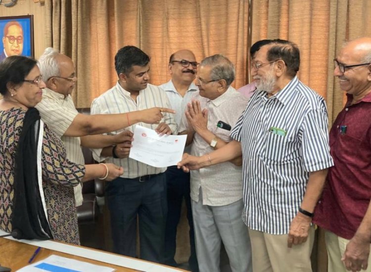 स्वास्थ्य के क्षेत्र में अथक प्रयासों के लिए लक्ष्मी नारायण मंदिर को मिला सम्मान