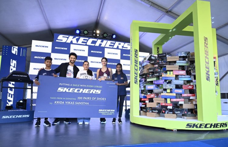 दिल्ली ने स्वीकार किया चैलेंज: अनन्या पांडेय और रोहित सराफ के साथ स्केचर्स का सामुदायिक लक्ष्य पूरा हुआ