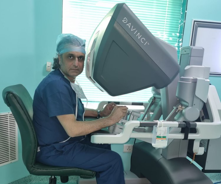 रोबॉटिक सर्जरी के बारे में फेसबुक लाइव पर जानकारी देंगे डॉ अशीष गौतम
