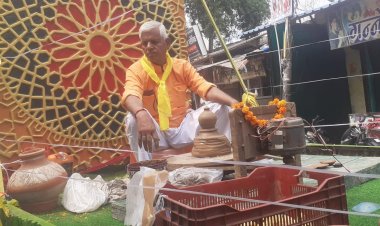 महाराज श्री दक्ष प्रजापति की चौथी विशाल शोभायात्रा संपन्न