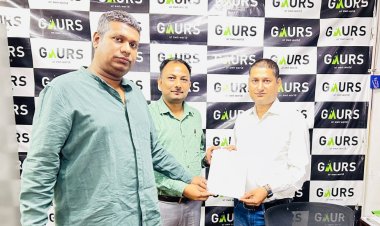 गौरसंस के प्रतिनिधि को सार्वजनिक समस्याओं के समाधान हेतु सौंपा ज्ञापन