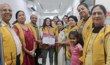 लायंस आई हॉस्पिटल गाजियाबाद में मनाया गया डॉक्टर्स डे