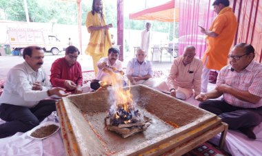 12वाँ भव्य विशाल काँवड़ सेवा शिविर का भारी बारिश के बावजूद शुभ मुहूर्त पर हुआ शुभारंभ