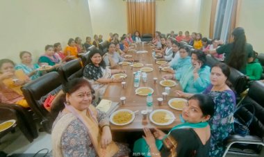 मोटा अनाज के प्रोत्साहन अभियान के अंतर्गत भाजपा महिला मोर्चा ने किया आयोजन