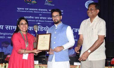 सूचना एवं प्रसारण मंत्रालय ने सलाम नमस्ते को किया सम्मानित