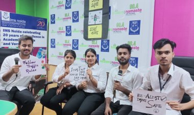 सलाम नमस्ते में सड़क सुरक्षा जागरूकता कार्यक्रम