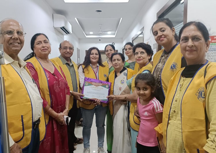 लायंस आई हॉस्पिटल गाजियाबाद में मनाया गया डॉक्टर्स डे