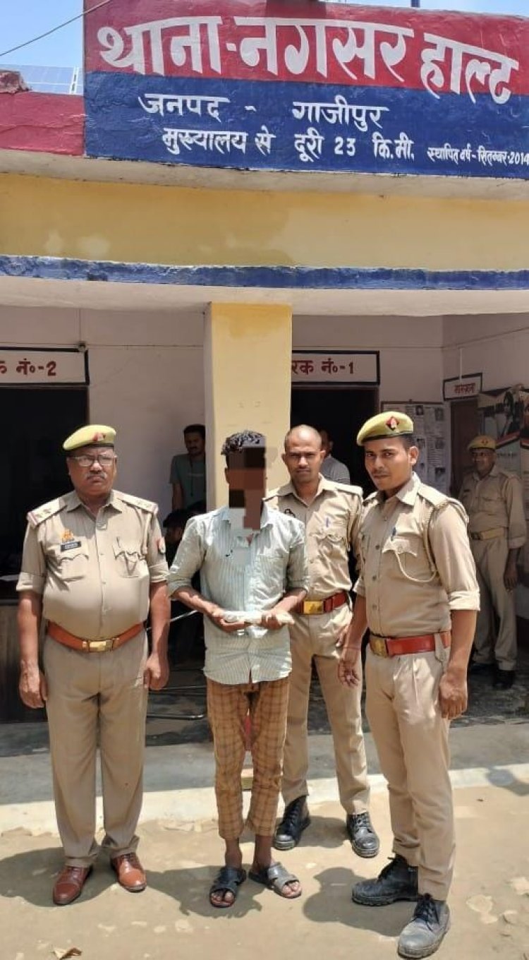 अवैध तमंचा और कारतूस के साथ मंजय राय गिरफ्तार 