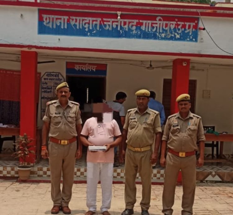 इनामी गौ तस्कर और पुलिस टीम पर फायरिंग करने वाला गिरफ्तार