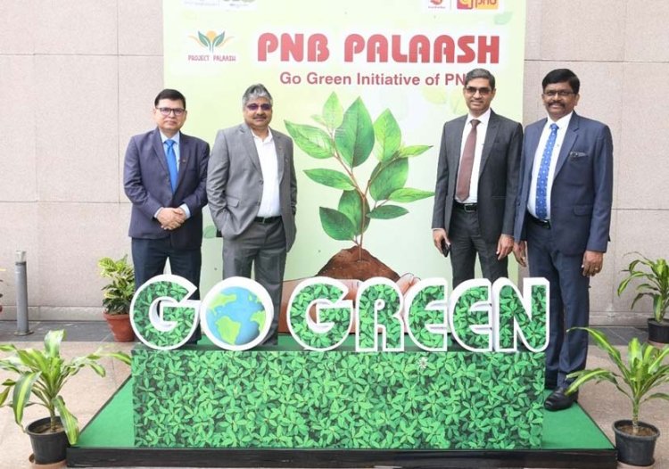 PNB launches “Project PNB PALAASH” for environmental sustainability 