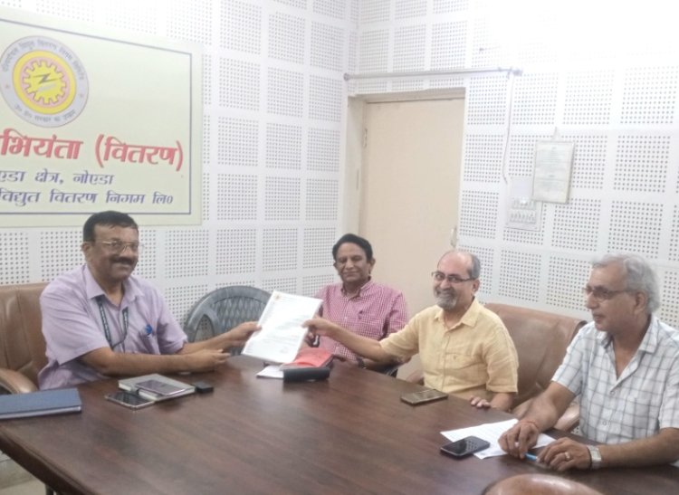 विद्युत संबंधी समस्याओं को लेकर एनईए प्रतिनिधि मंडल ने मुख्य अभियंता से की चर्चा