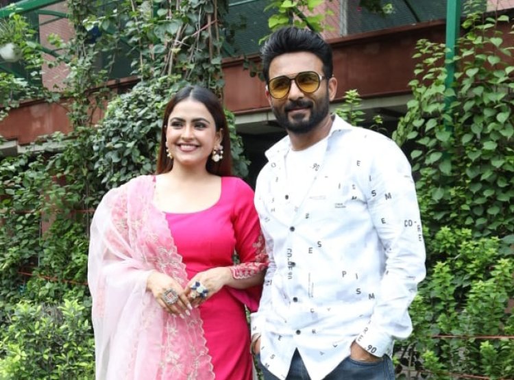 दिल्ली में फिल्म 'कडे ददे दीया कडे पोते दियां' का प्रमोशन के लिए जुटे कलाकार