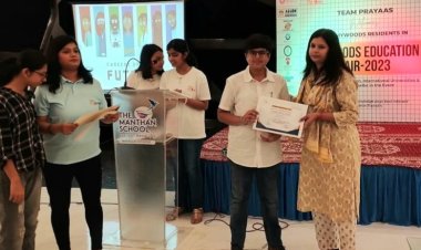 टीम प्रयास द्वारा माईवुडस सोसाइटी में लगा पहला एजुकेशन फेयर