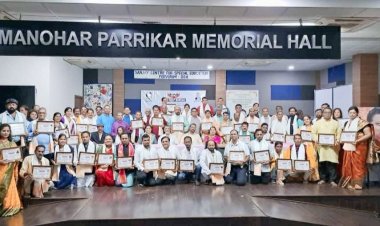 गोवा में रीयल हेल्प ब्यूरो के बैनर तले 108 विभूतियां हुई सूर्या पुरस्कार से सम्मानित