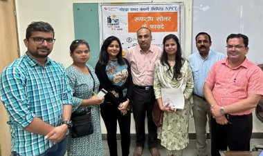 सिंगल पॉइंट के स्थान पर मल्टी पॉइंट कनेक्शन के संदर्भ में एनपीसीएल के वरिष्ठ महाप्रबंधक से की चर्चा